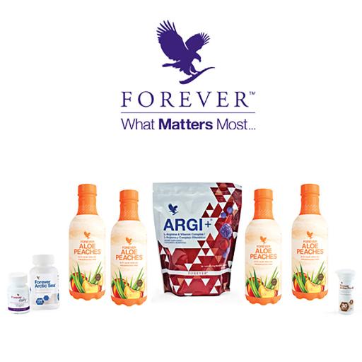 VITAL 5 CU FOREVER ALOE PEACHES - Forever Care