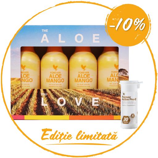 Aloe4Pack & Pro-B Combo - Mango - Forever Care